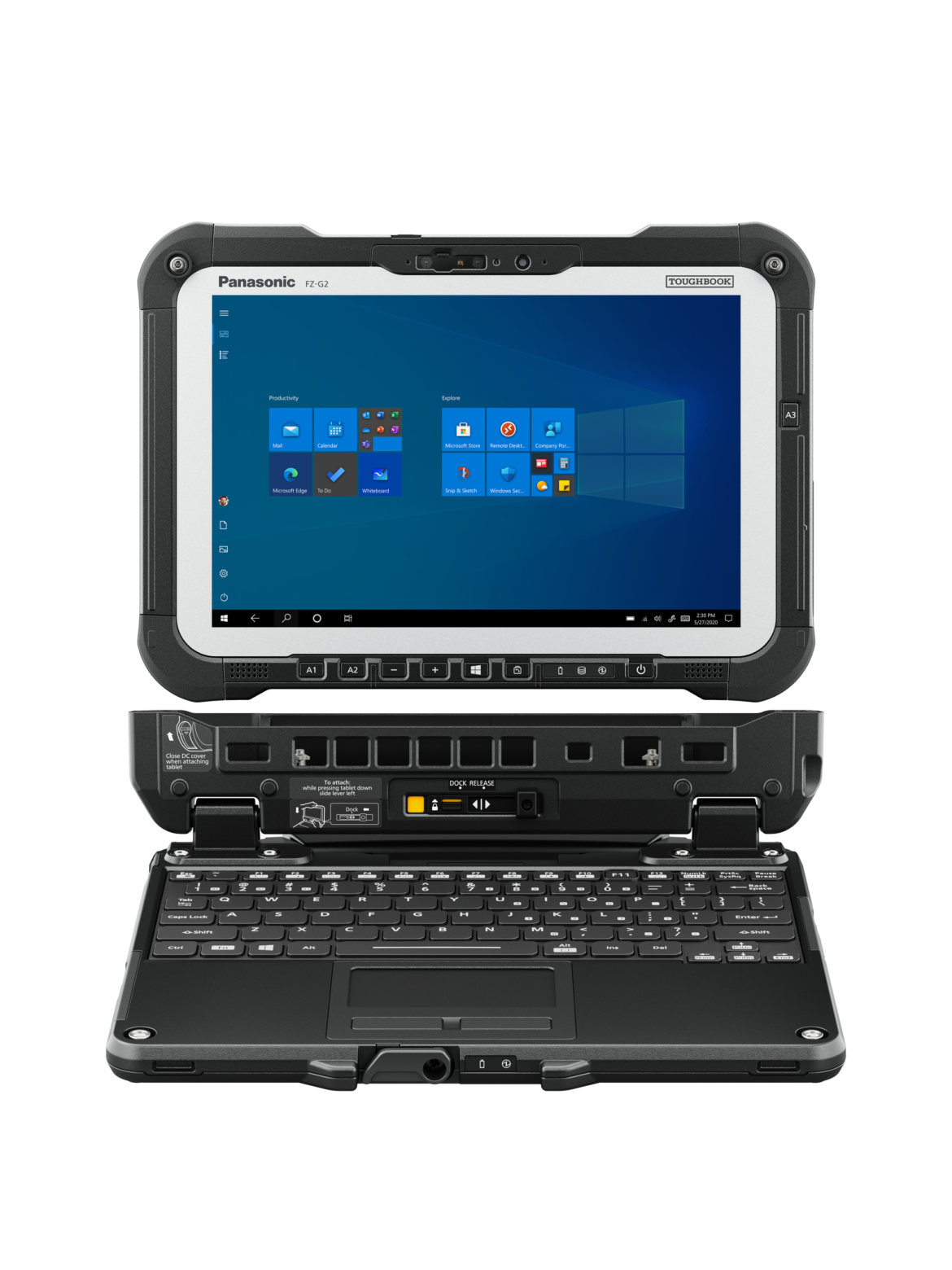 Add On When Needed: Panasonic 2-in-1 Toughbook G2 Built for the Future